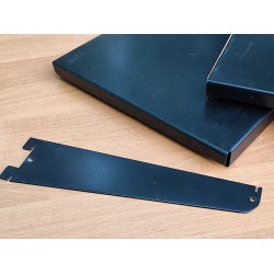 Металева полиця 900х300мм.(чорна)